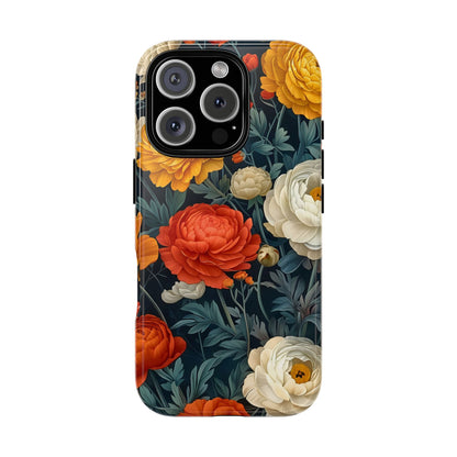 Floral Tough Case for Phones | Durable Floral Phone Cover, Boho Chic, Unique Gift for Her, Phone Protection, Flower Design