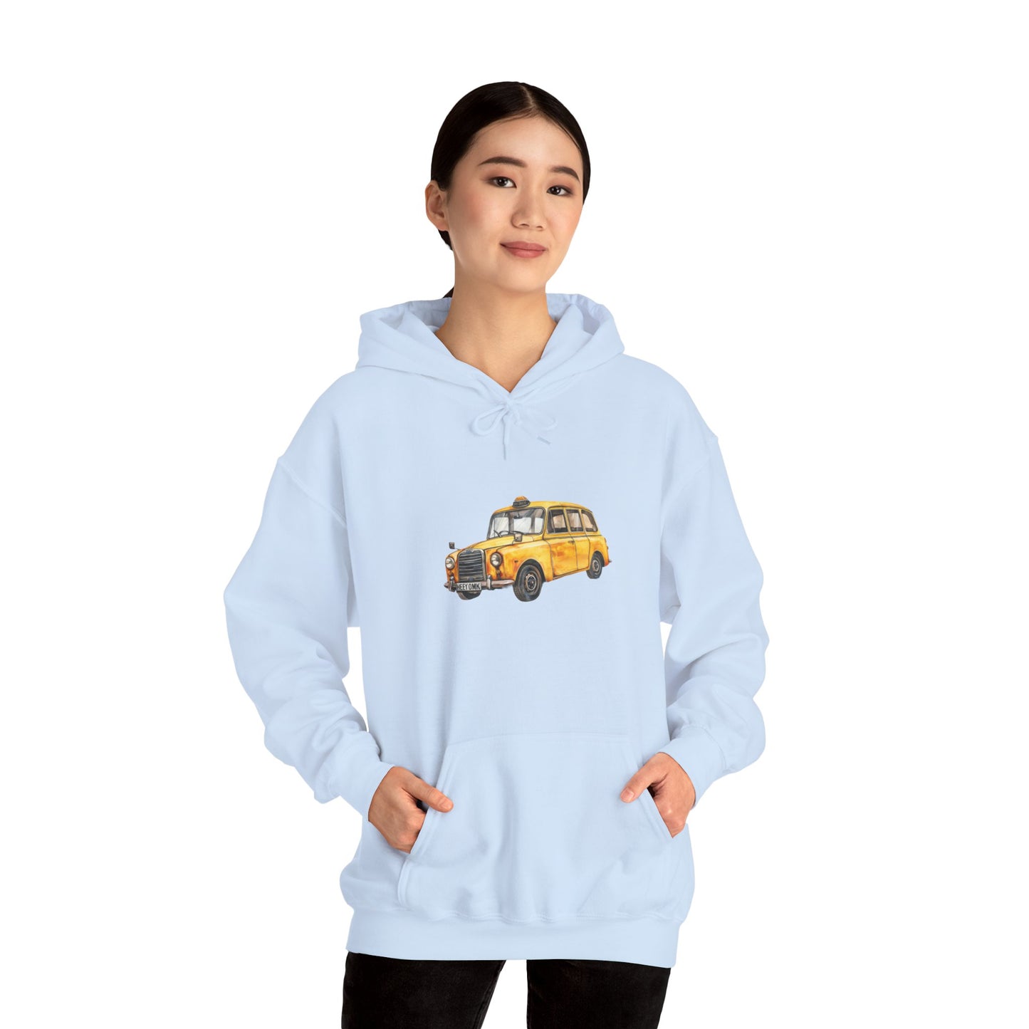 Unisex Heavy Blend™ Hooded Sweatshirt - British Vintage Car