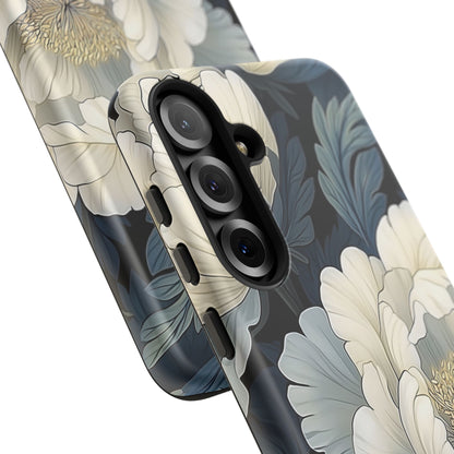 Floral Phone Case - Elegant Tough Cases for Nature Lovers, Stylish Protective Cover for Gifts, Birthdays, Mom's Day, Floral Design