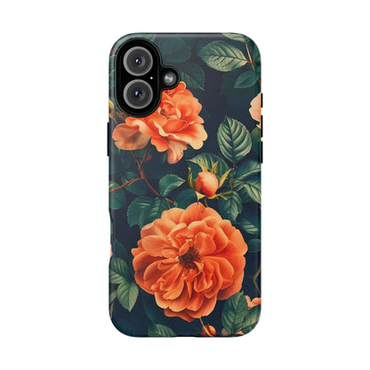 Floral Phone Case, Tough Cases for Nature Lovers, Botanical Design, Phone Protection, Gift for Her, Trending Floral Accessories