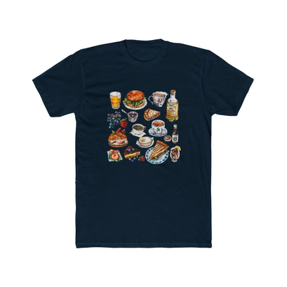 Vintage England Icons Relax Unisex Cotton Crew Tee