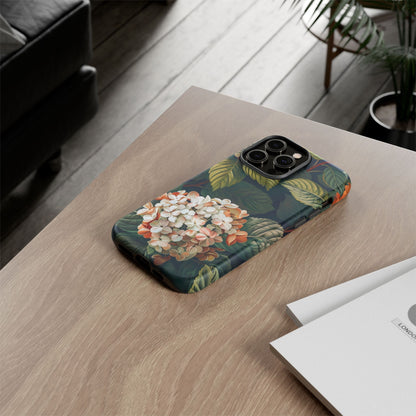 Floral Phone Case - Tough Cases, Nature Lover Gift, Floral Design, Botanical Phone Cover, Stylish Cellphone Accessory, Mother's Day Gift