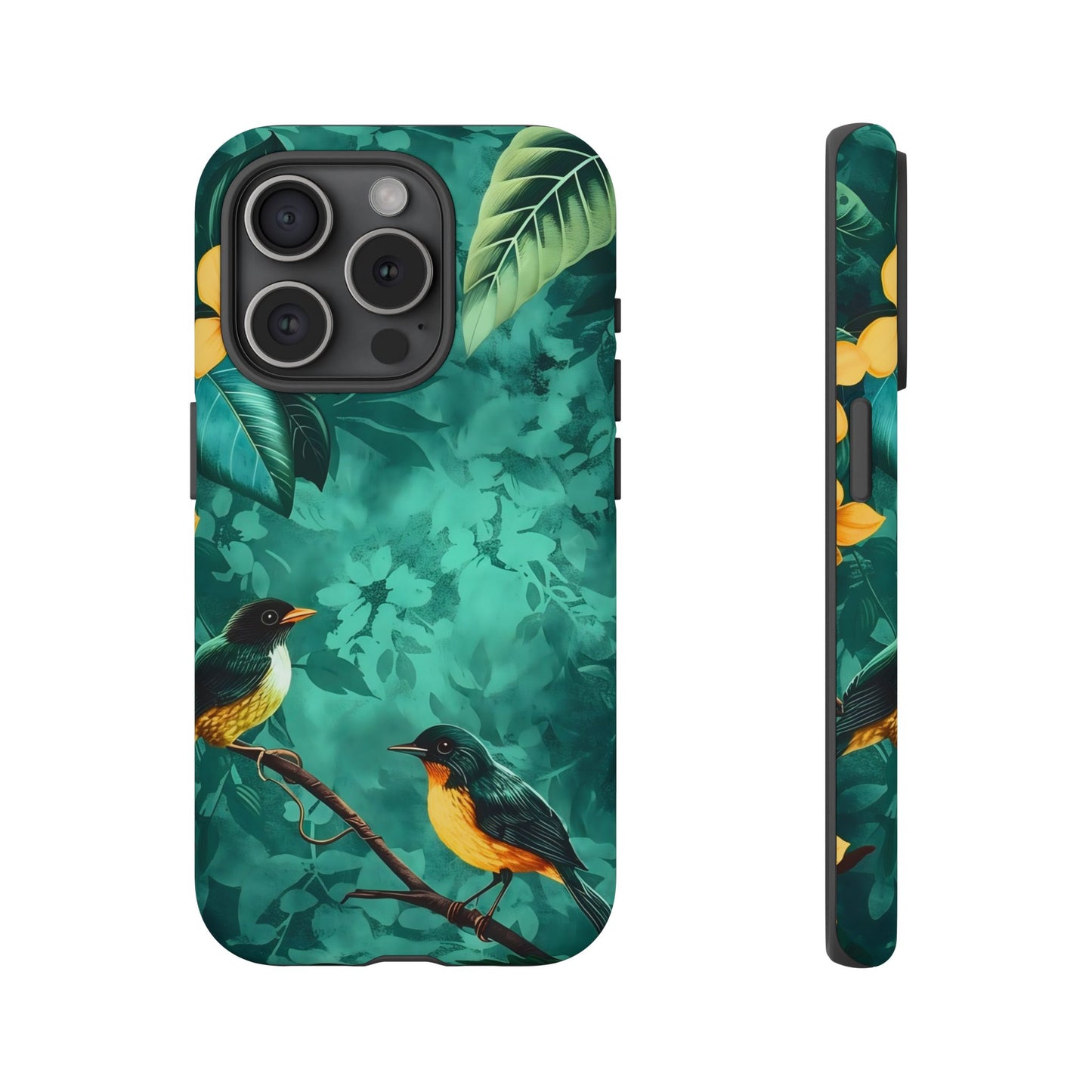 Tough Cases Phone Case - Elegant Bird Design, Nature Lover Gift, Wildlife Art, Tropical Decor, Eco-Friendly Accessory