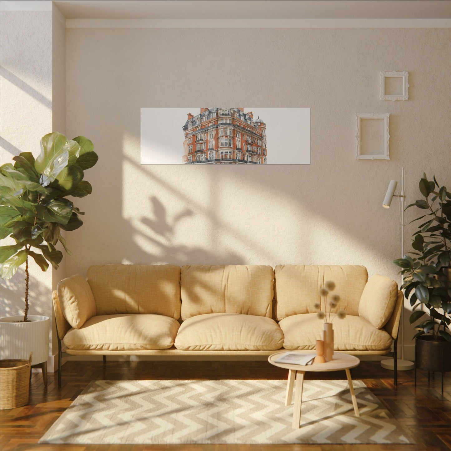 Artistic Matte Canvas Print of Historic Building, Wall Art Decor, Home Interior, Unique Gift, Fine Art, Architecture Lover, Urban Design