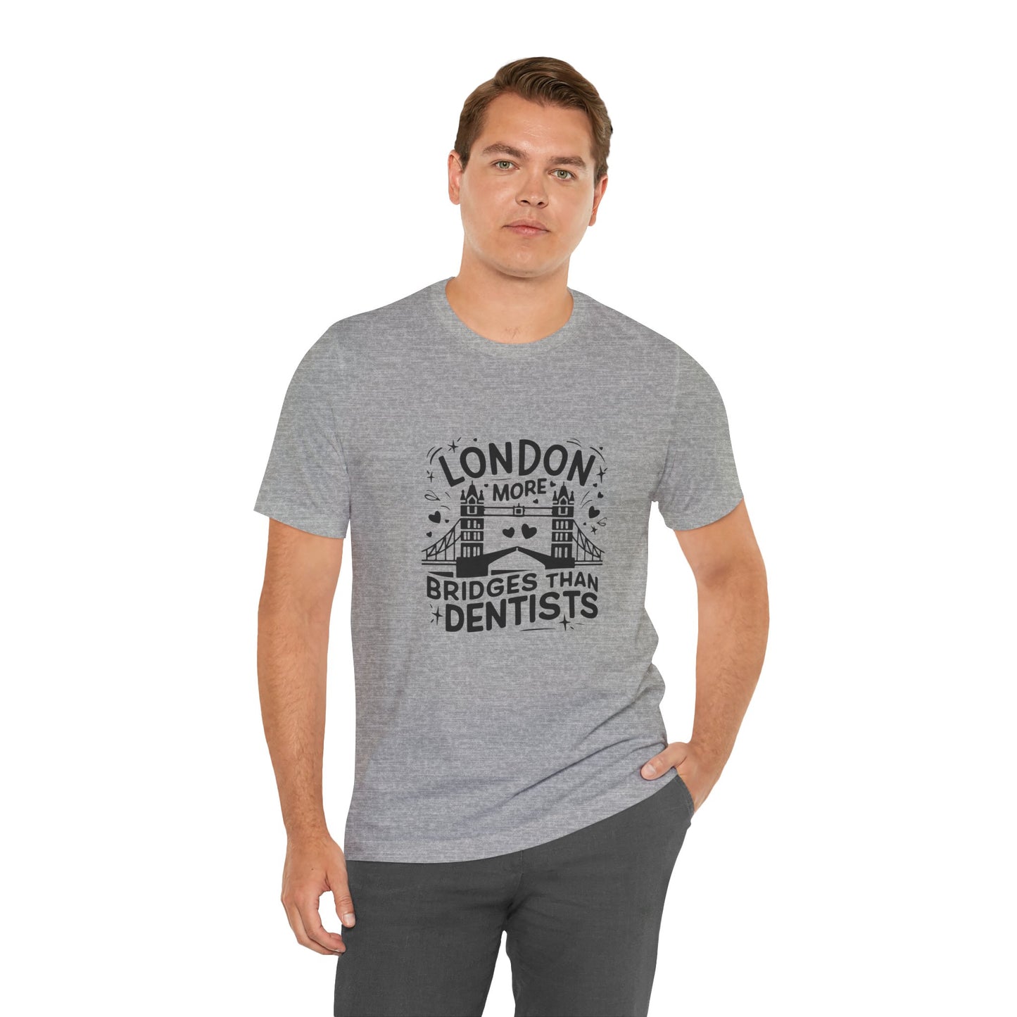 London Vibes Elegant Unisex Jersey Short Sleeve Tee