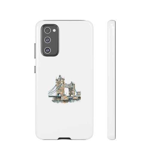 Watercolor London Bridge Phone Case - Tough and Stylish Protective Cover