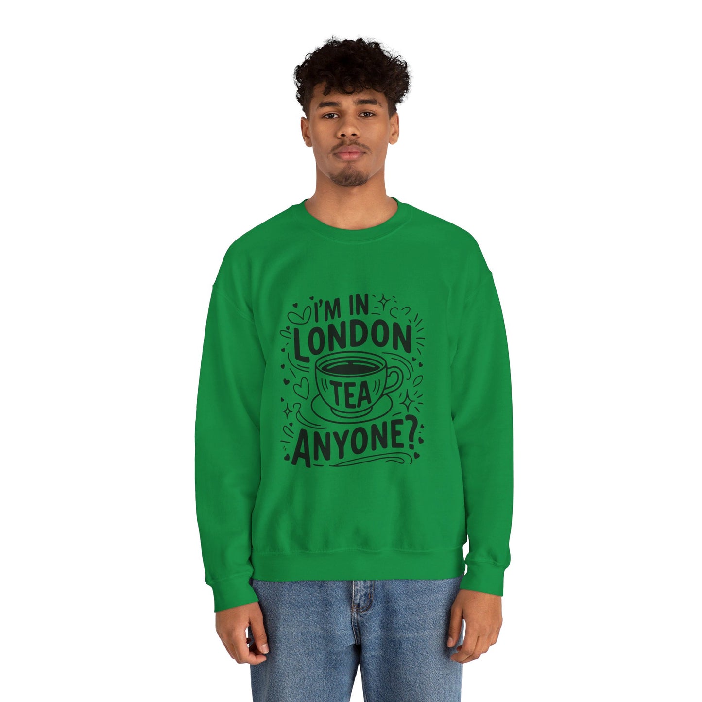 Unisex Heavy Blend™ Crewneck Sweatshirt - Tea Anyone