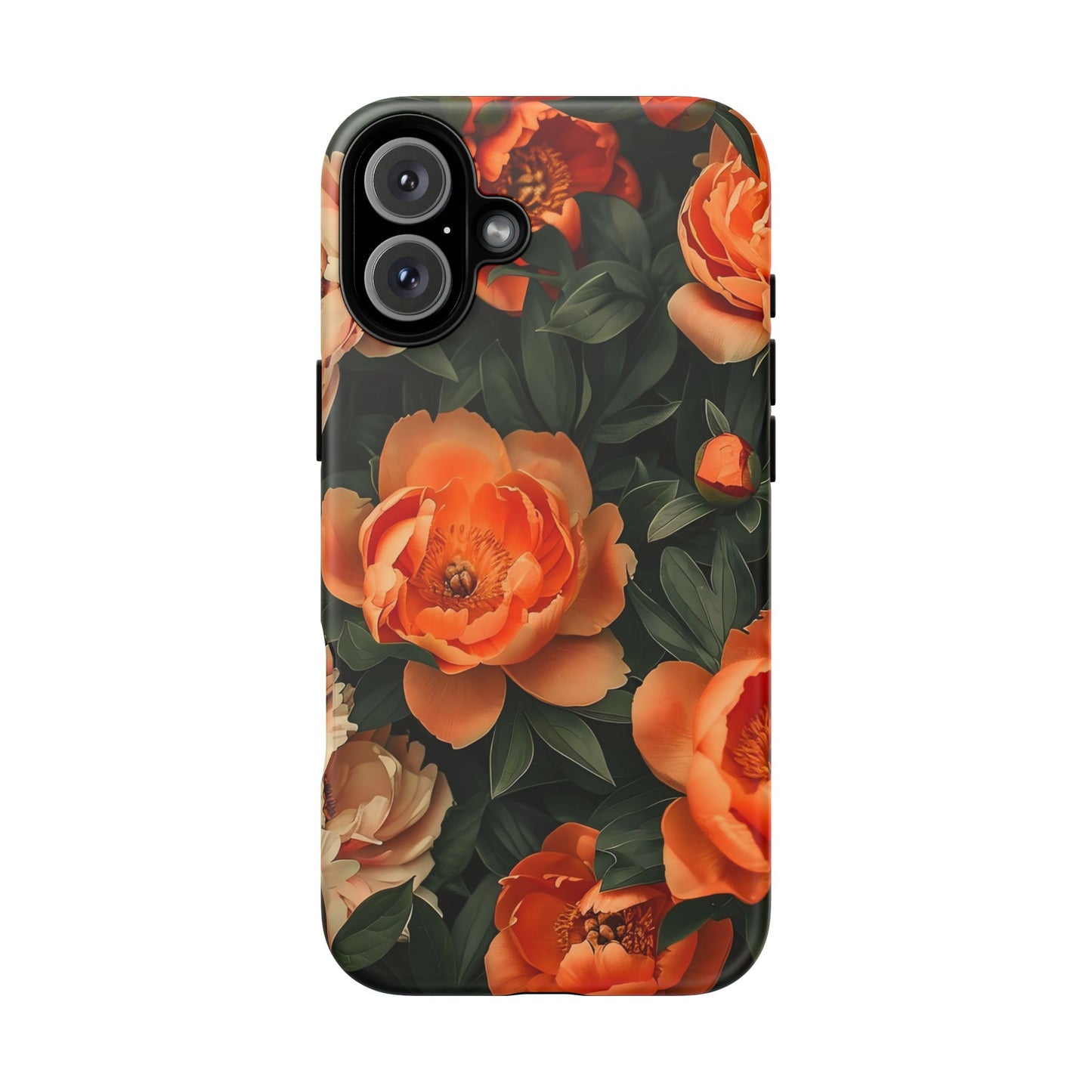 Stylish Floral Phone Case, Tough Cases, Floral Phone Cover, Gift for Her, Spring Accessories, Mother's Day, Phone Protection