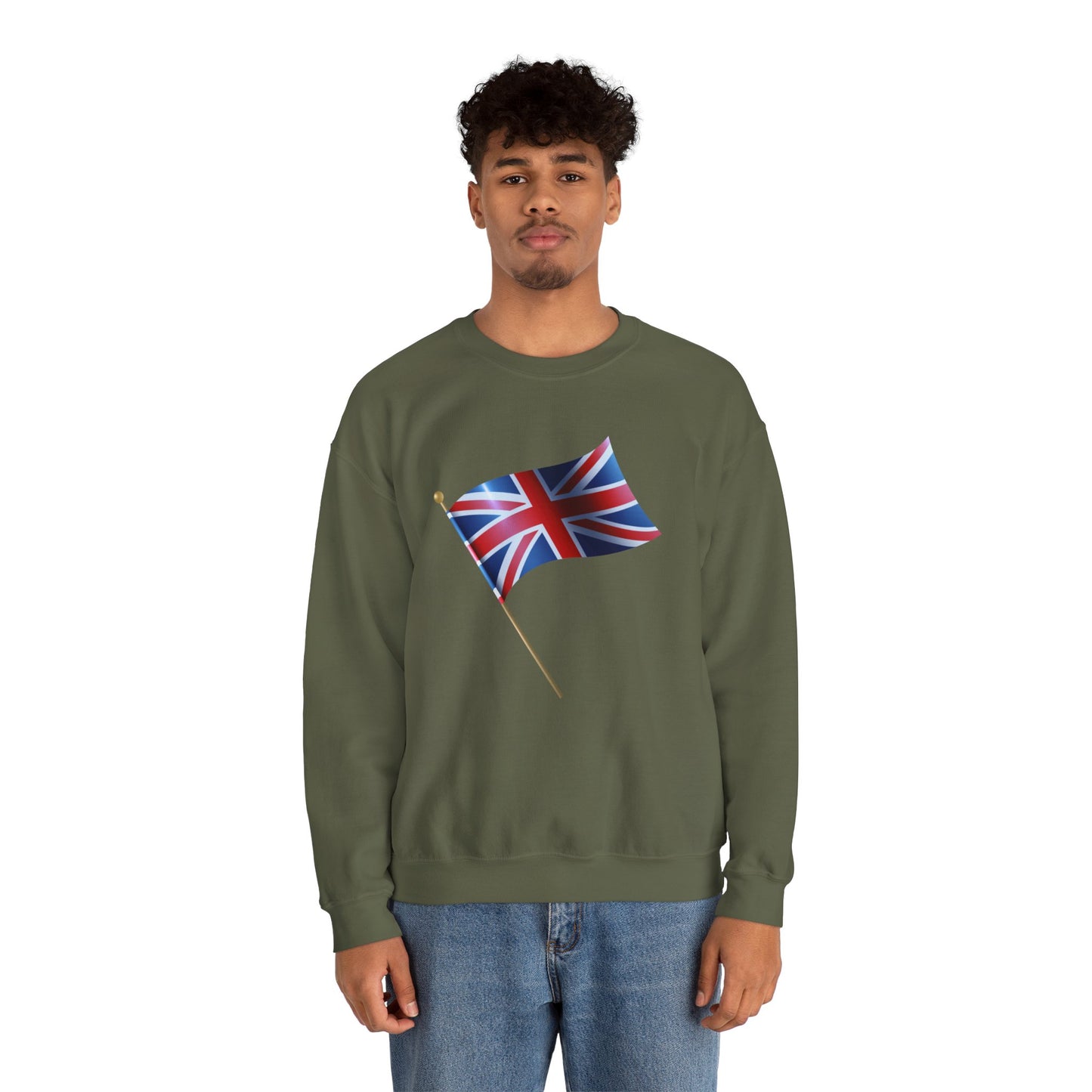 Unisex Heavy Blend™ Crewneck Sweatshirt - UK Flag