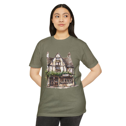 Unisex CVC Jersey T-shirt - Timeless Living - The British Village House Experience