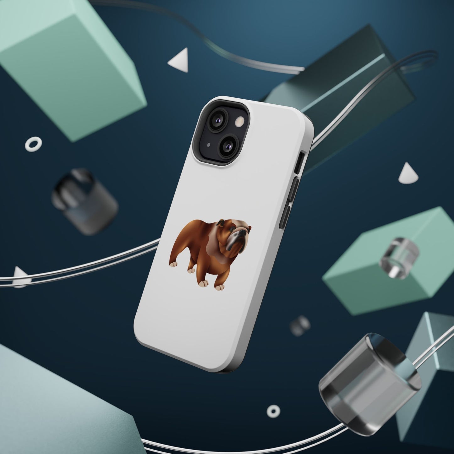 Dog Lover Magnetic Tough Cases, Bulldog Phone Case, Pet Owner Gifts, Stylish Phone Accessories, Customizable Cases for Pet Lovers