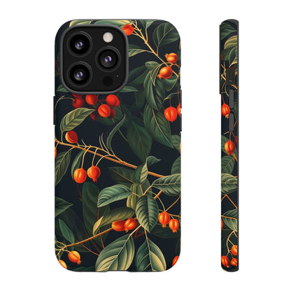 Tough Cases, Floral Phone Case, Nature-Inspired Tech, Unique Gift, Phone Accessory, Botanical Design, Fall Vibes