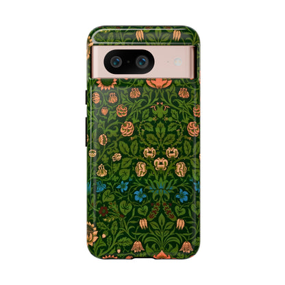 Crimson Leaf Whirl – Phone Case - Tough Cases