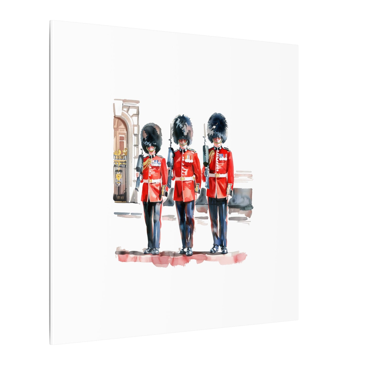 Royal Guards Canvas Print, British Wall Art, Home Decor, Unique Gift, London Culture