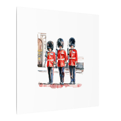 Royal Guards Canvas Print, British Wall Art, Home Decor, Unique Gift, London Culture