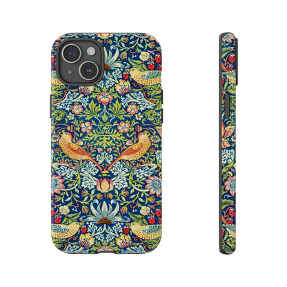 Floral Phone Case | Tough Cases, Stylish Protection, Unique Gift, Eco-Friendly, Floral Pattern, Bird Design