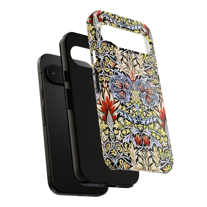 Stylish Phone Case - Floral Design, Tough Cases, Gift for Her, Phone Accessories, Trendy Tech, Unique Cell Phone Cover