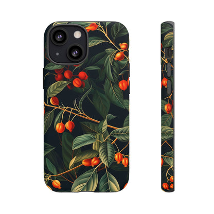 Tough Cases, Floral Phone Case, Nature-Inspired Tech, Unique Gift, Phone Accessory, Botanical Design, Fall Vibes