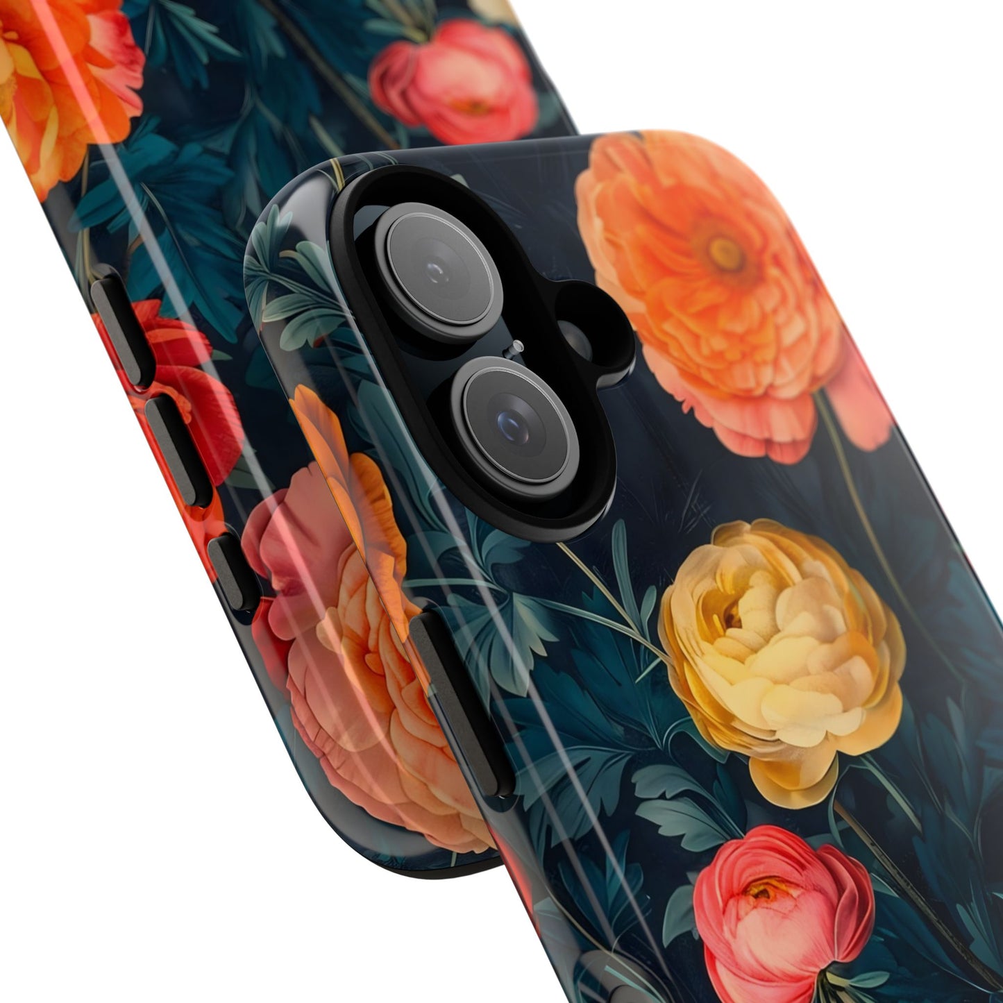 Floral Phone Case - Tough Cases, Stylish Protection, Gift for Flower Lovers, Customizable Cover, Floral Design Mobile Accessory