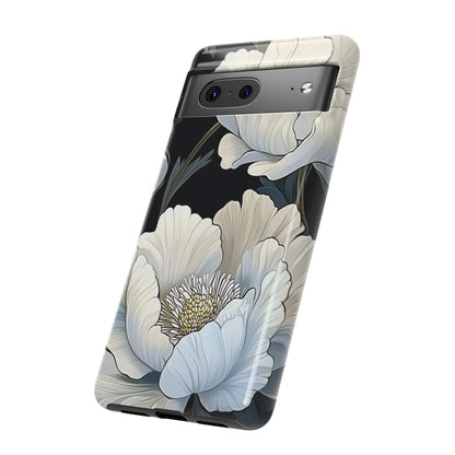 Floral Phone Case, Tough Cases for Women, Stylish Phone Cover, Floral Design Phone Protector, Nature Inspired Tech Accessories
