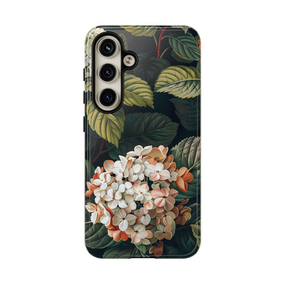 Floral Phone Case - Tough Cases, Nature Lover Gift, Floral Design, Botanical Phone Cover, Stylish Cellphone Accessory, Mother's Day Gift