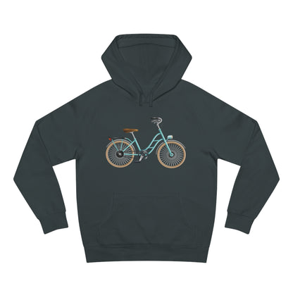 Form-fitting Unisex Hoodie - Classic British Bicycle