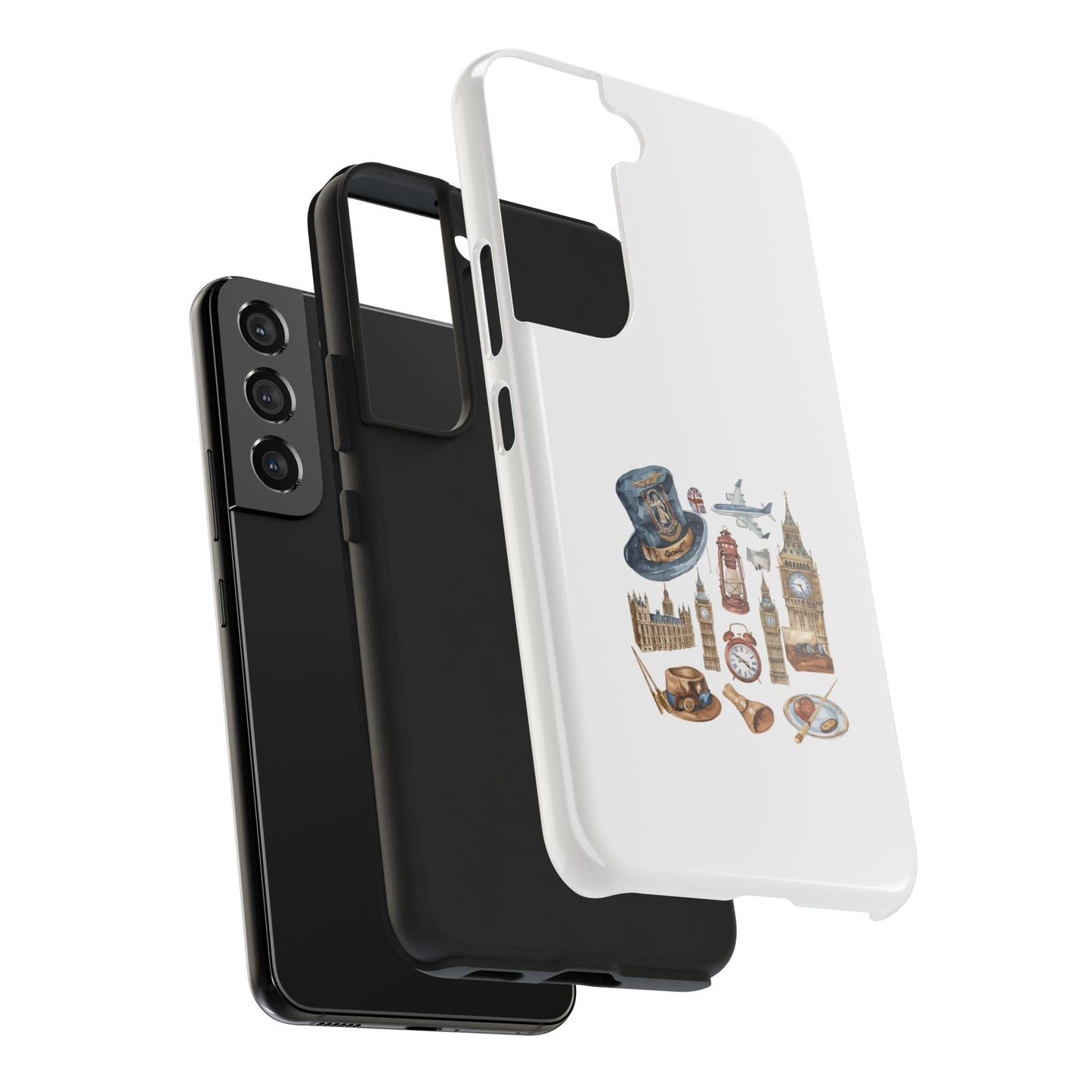London-Themed Tough Phone Cases with Iconic Landmarks