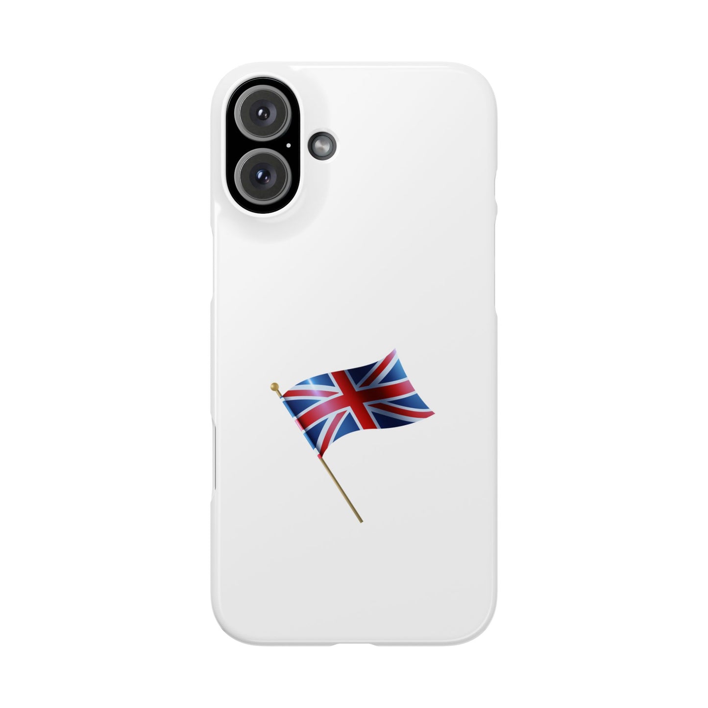 Union Jack Phone Case - Slim Phone Cases for Brits, Travel Lovers, United Kingdom Pride, Gift for Him/Her, National Holidays