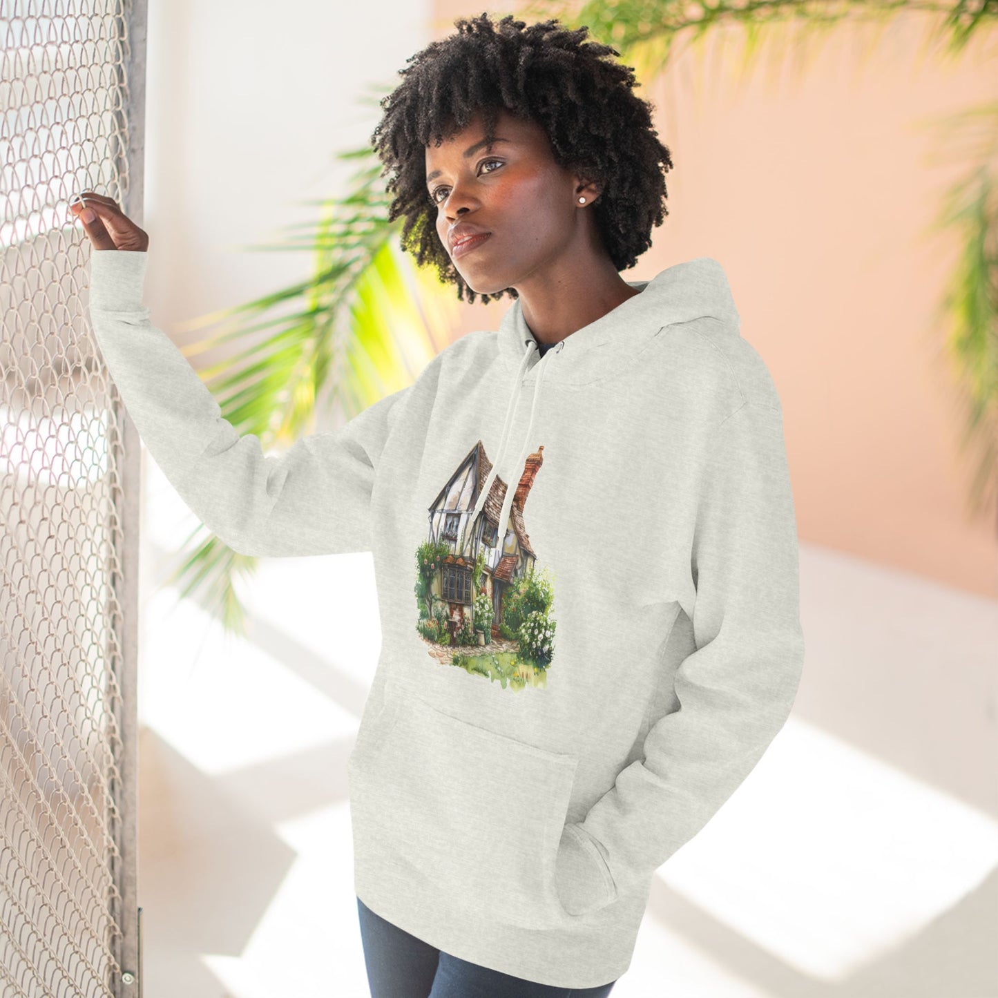 Three-Panel Fleece Hoodie - Timeless Living - The British Village House Experience
