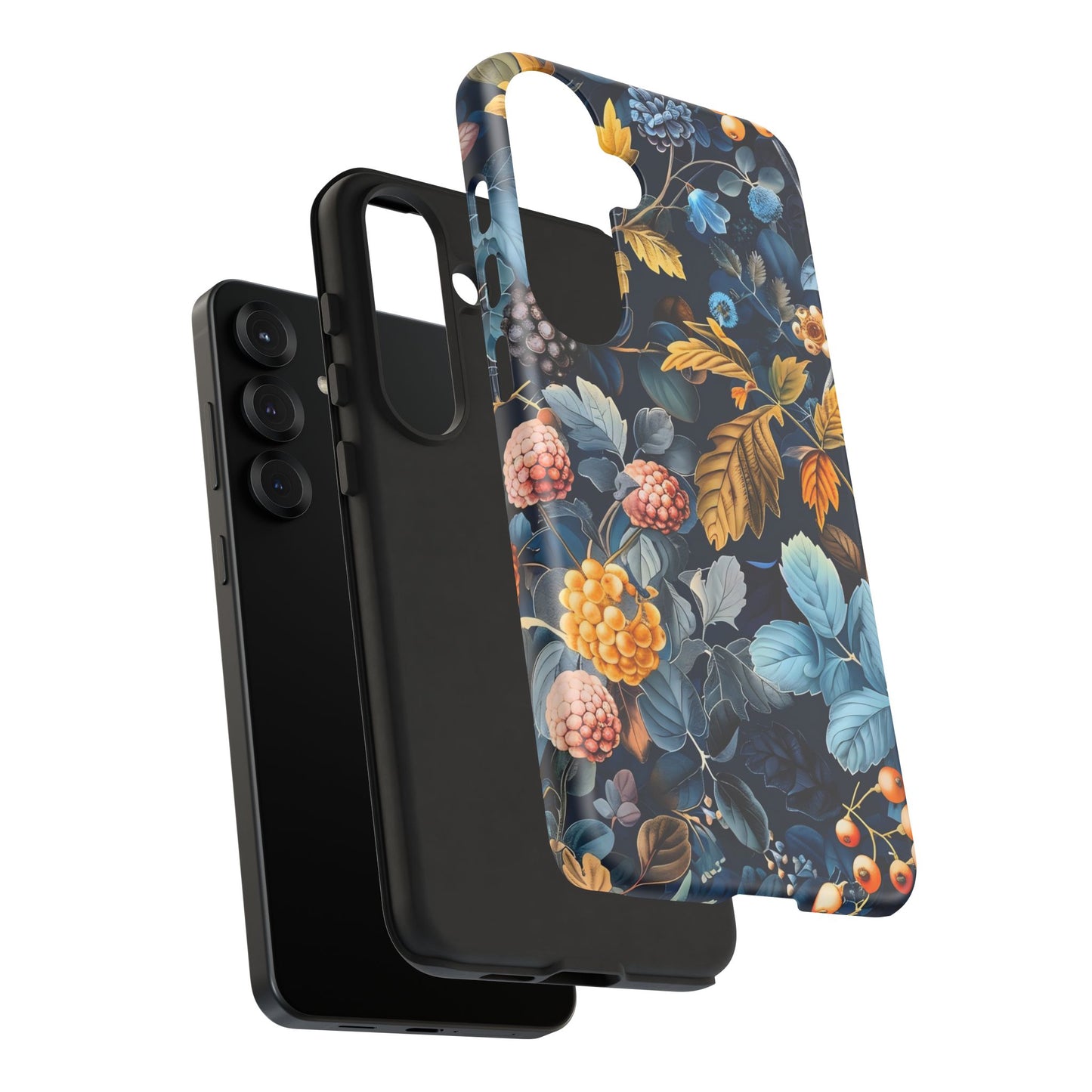 Floral iPhone Case, Tough Phone Cover, Nature-inspired Accessory, Gift for Her, Trendy Protection Case