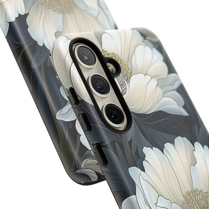 Elegant Floral Phone Case, Floral iPhone Cover, Flower Art Phone Case, Eco-Friendly Mobile Protection, Tough & Stylish Phone Case