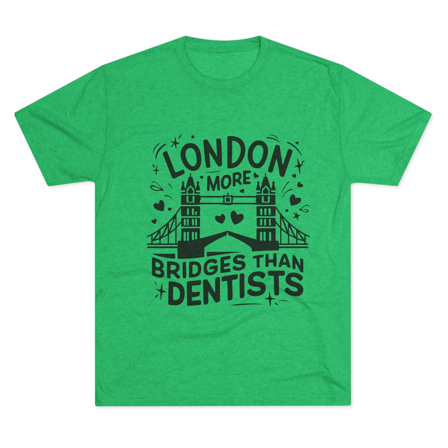 London is having more Brigdes Elegant Unisex Tri-Blend Crew Tee