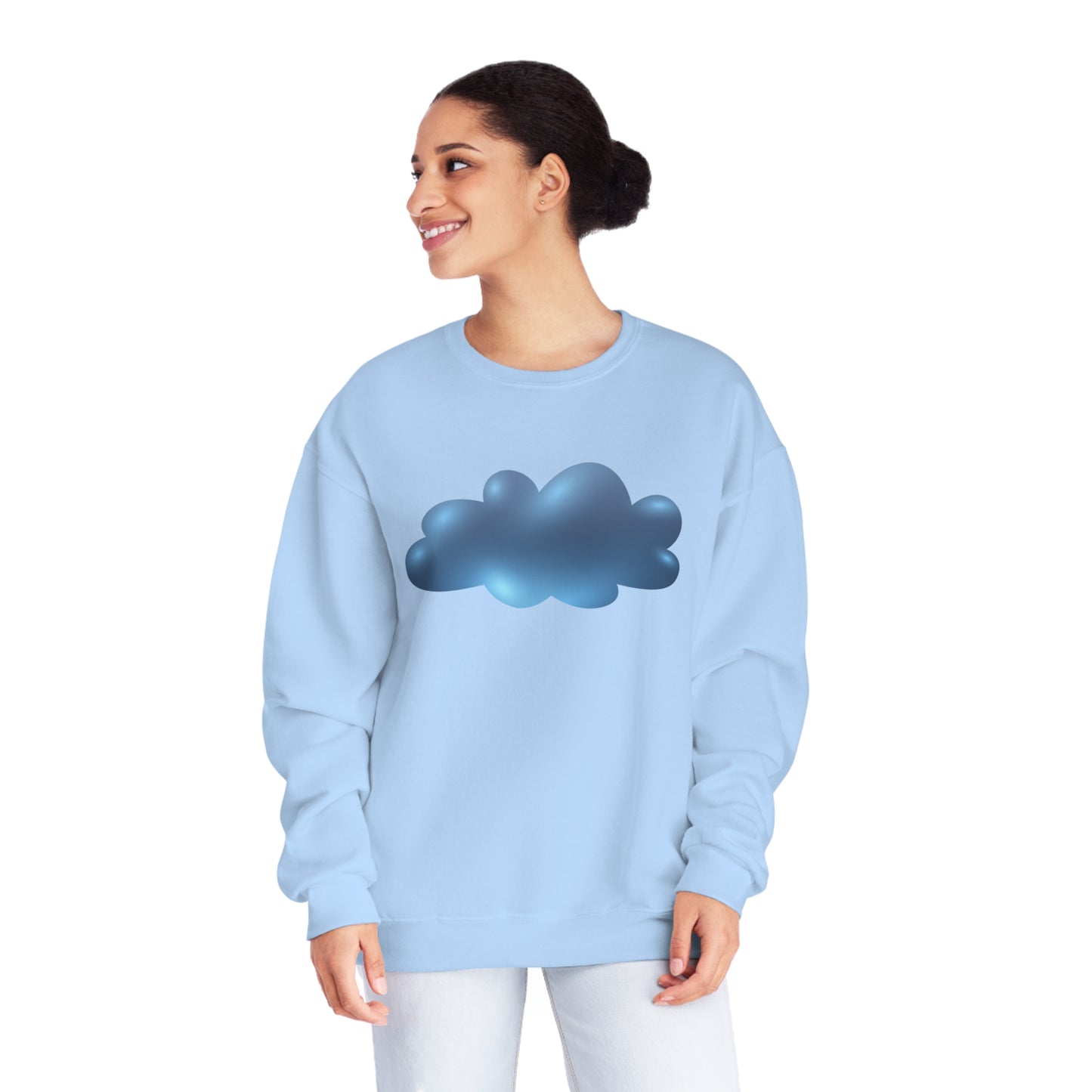 Unisex NuBlend® Crewneck Sweatshirt - Serene Cloudscape