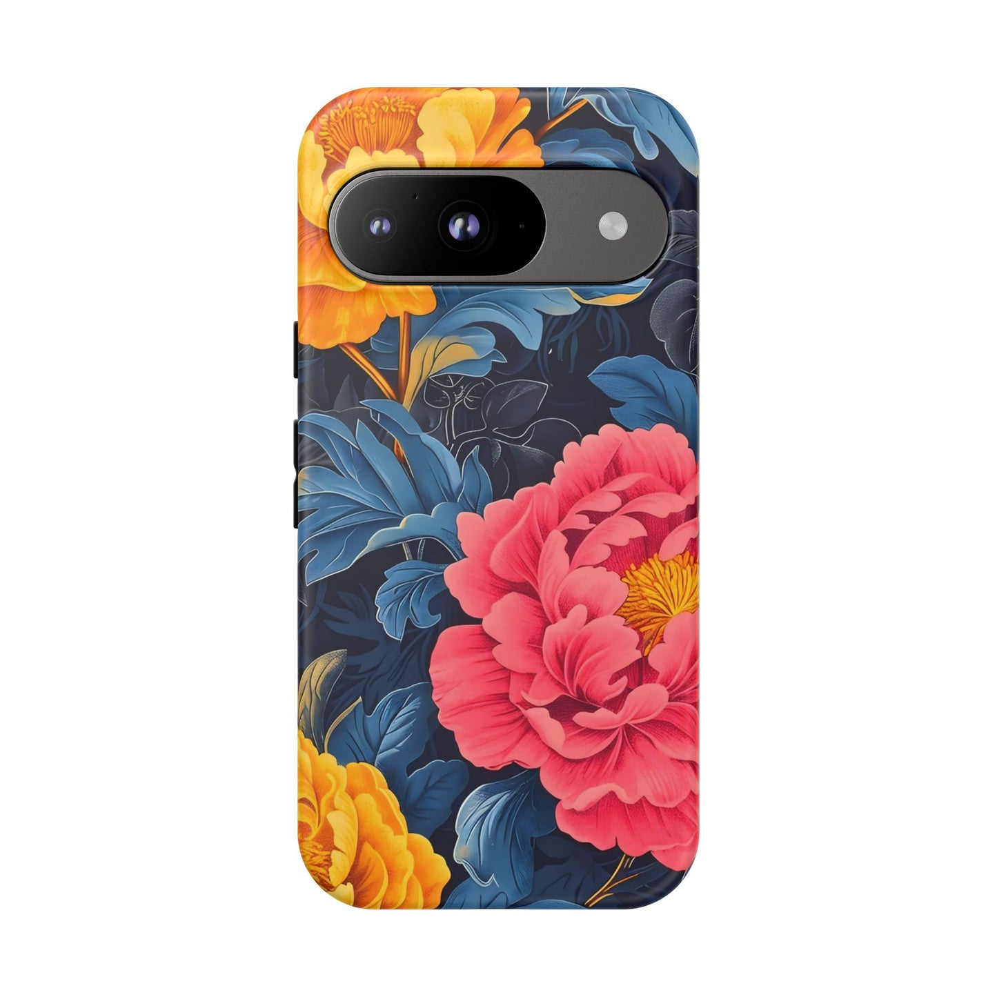 Floral Phone Case, Tough Cases, Stylish Mobile Cover, Gifts for Her, Phone Accessories, Unique Flower Design