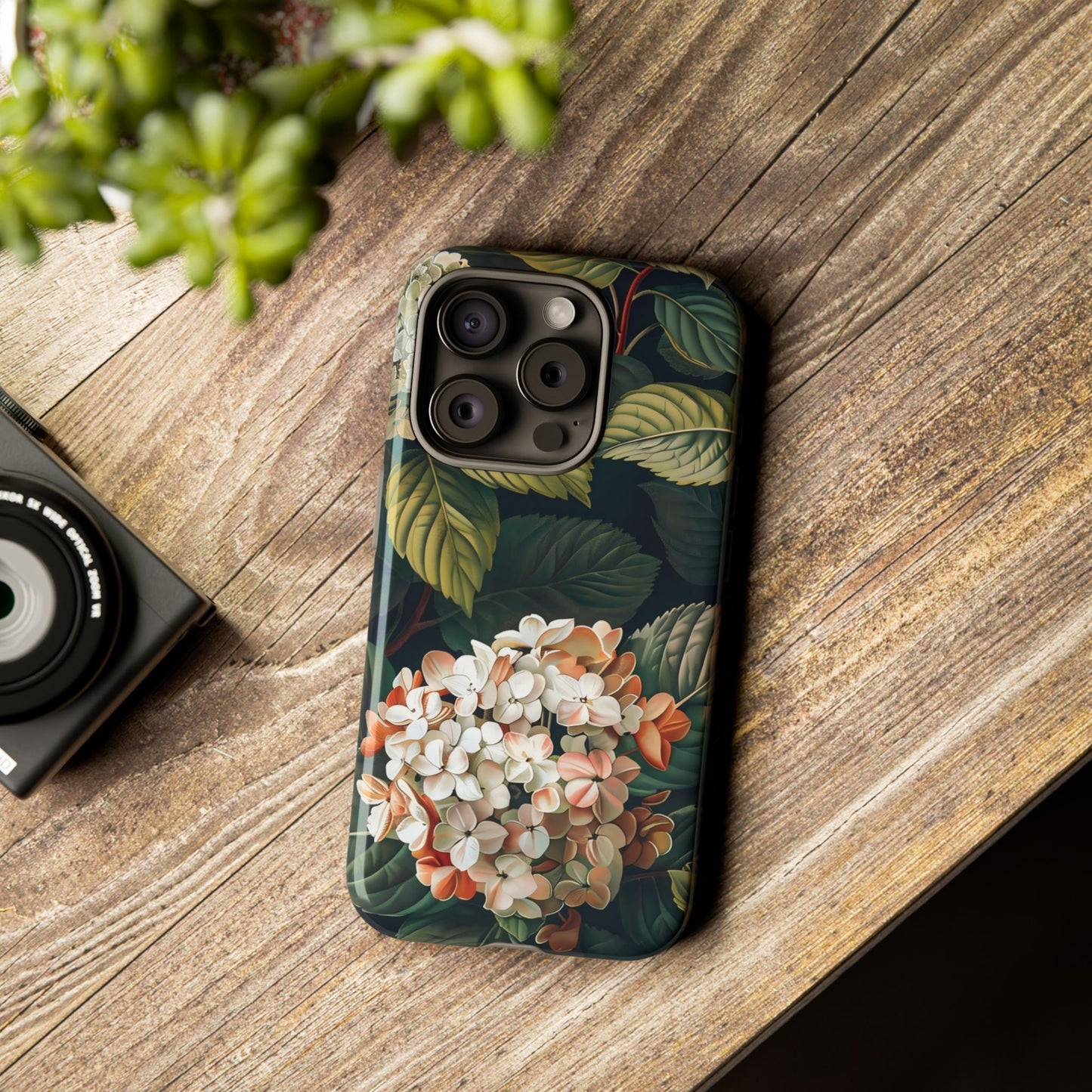 Floral Phone Case - Tough Cases, Nature Lover Gift, Floral Design, Botanical Phone Cover, Stylish Cellphone Accessory, Mother's Day Gift