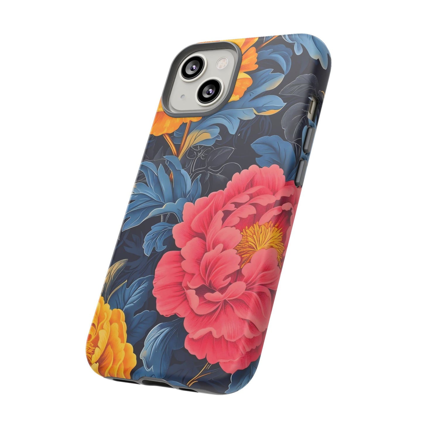 Floral Phone Case, Tough Cases, Stylish Mobile Cover, Gifts for Her, Phone Accessories, Unique Flower Design