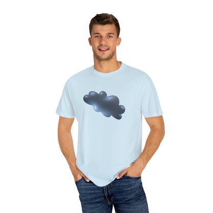 Serene Cloudscape - Dreamy Cloud Elegant Unisex Garment-Dyed T-shirt