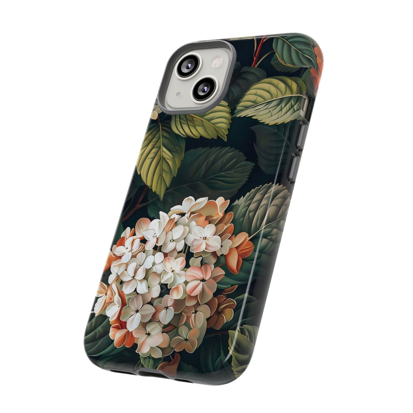 Floral Phone Case - Tough Cases, Nature Lover Gift, Floral Design, Botanical Phone Cover, Stylish Cellphone Accessory, Mother's Day Gift