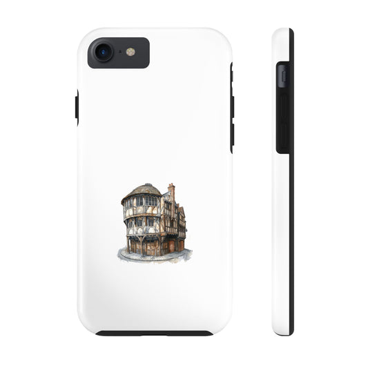 Artistic Tough Phone Case - Vintage Architectural Design