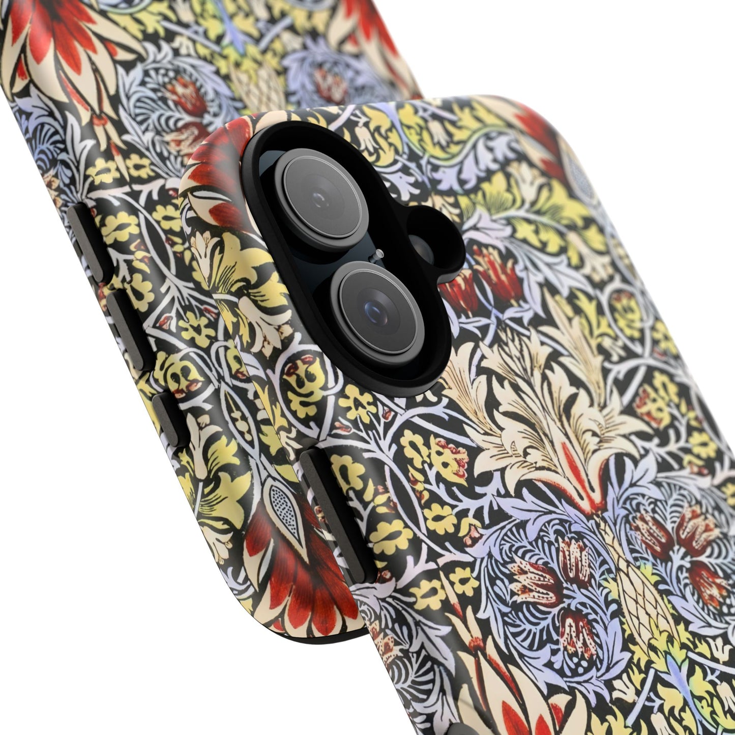 Stylish Phone Case - Floral Design, Tough Cases, Gift for Her, Phone Accessories, Trendy Tech, Unique Cell Phone Cover