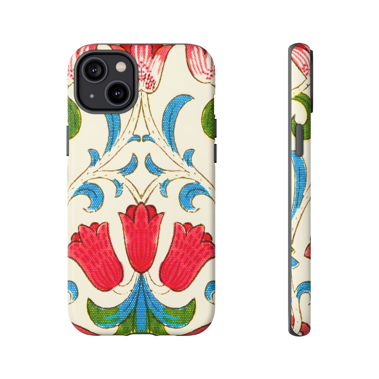 Floral Phone Case - Tough Cases | Stylish Protection, Gift for Her, Boho Phone Cover, Spring Accessory, Cute Tech