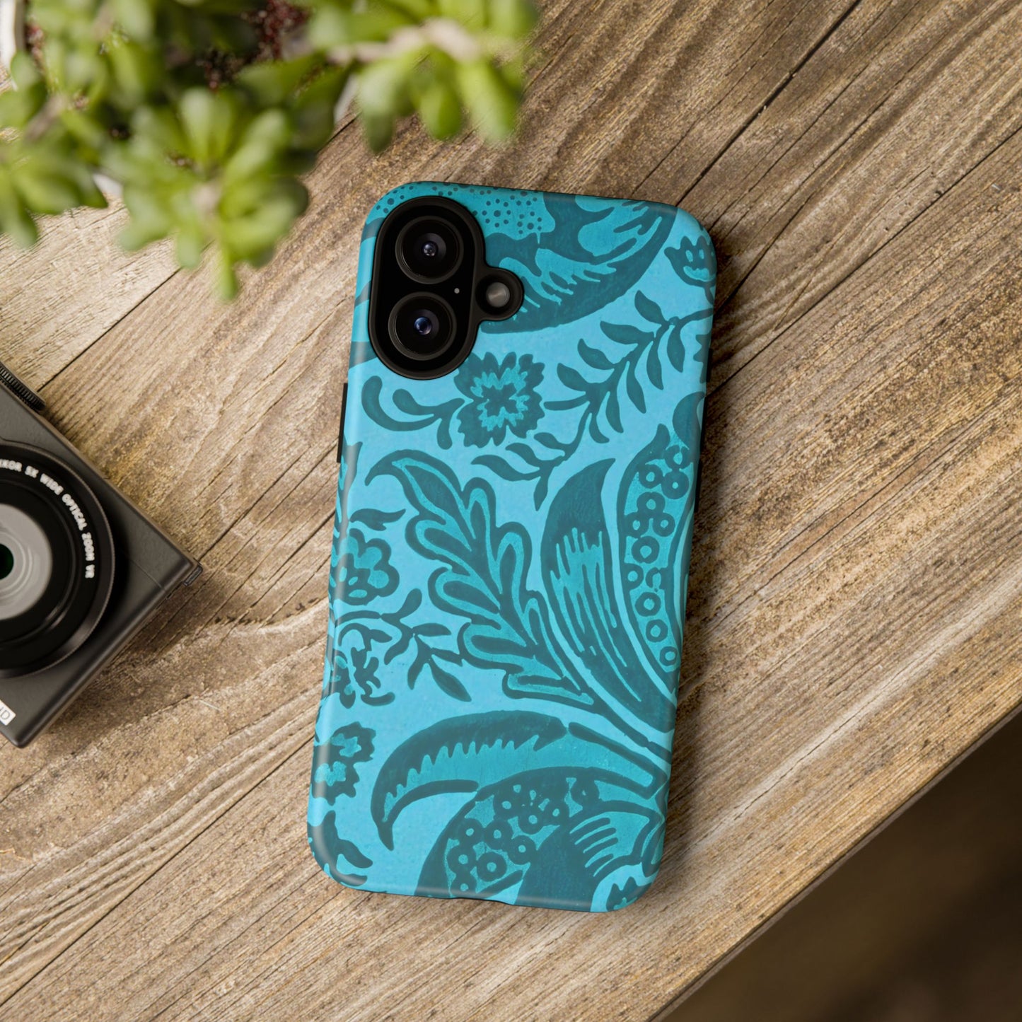 Tough Cases Floral Phone Case, Boho Chic Cover for Smartphones, Unique Gift for Her, Trendy Tech Accessory, Perfect for Personalization