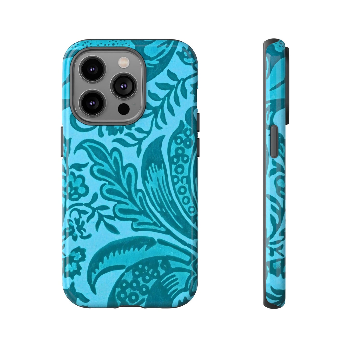 Tough Cases Floral Phone Case, Boho Chic Cover for Smartphones, Unique Gift for Her, Trendy Tech Accessory, Perfect for Personalization