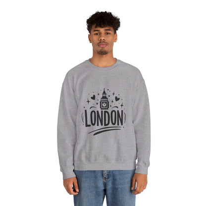 Unisex Heavy Blend™ Crewneck Sweatshirt Cozy  - Love London