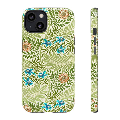 Tough Cases Phone Case, Botanical Print Phone Cover, Floral Smartphone Accessory, Nature-Inspired Tech Gear, Gift for Plant Lovers