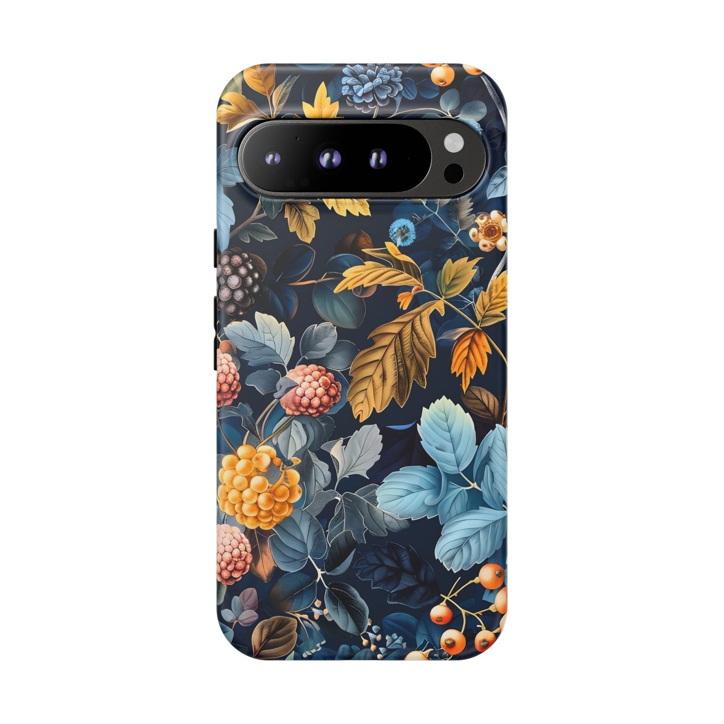 Floral iPhone Case, Tough Phone Cover, Nature-inspired Accessory, Gift for Her, Trendy Protection Case