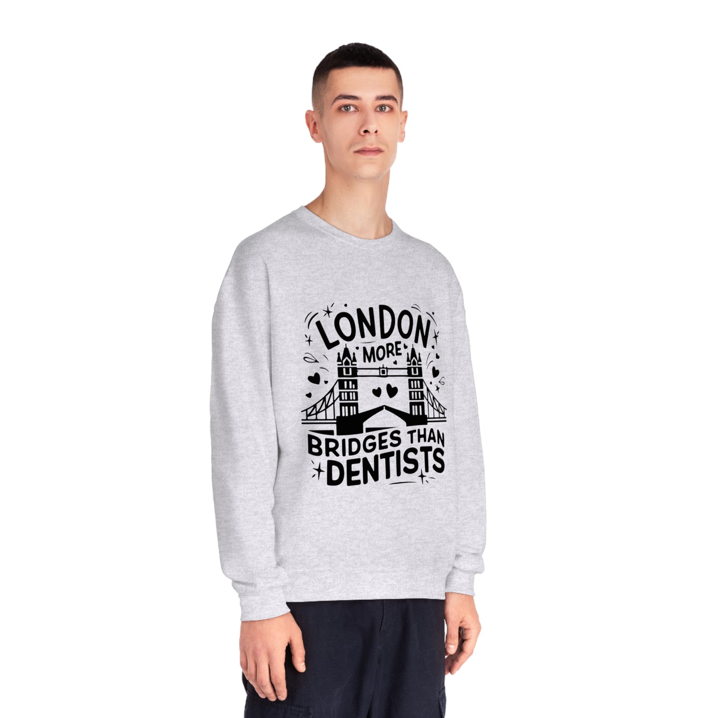 Unisex NuBlend® Crewneck Sweatshirt - London is having more Bridges