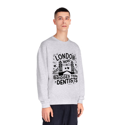 Unisex NuBlend® Crewneck Sweatshirt - London is having more Bridges