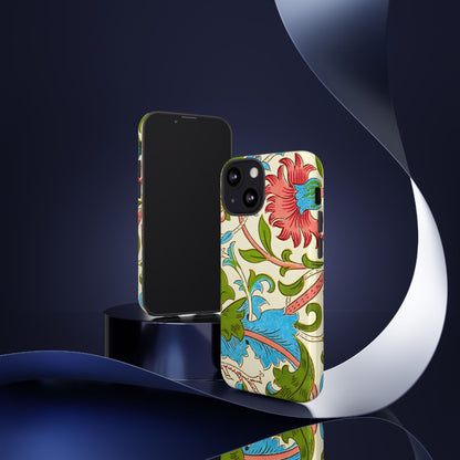 Tough Floral Phone Case - Artistic Smartphone Cover, Floral Print Gift, Protective Case | For Nature Lovers, Stylish Accessory, Phone [...]