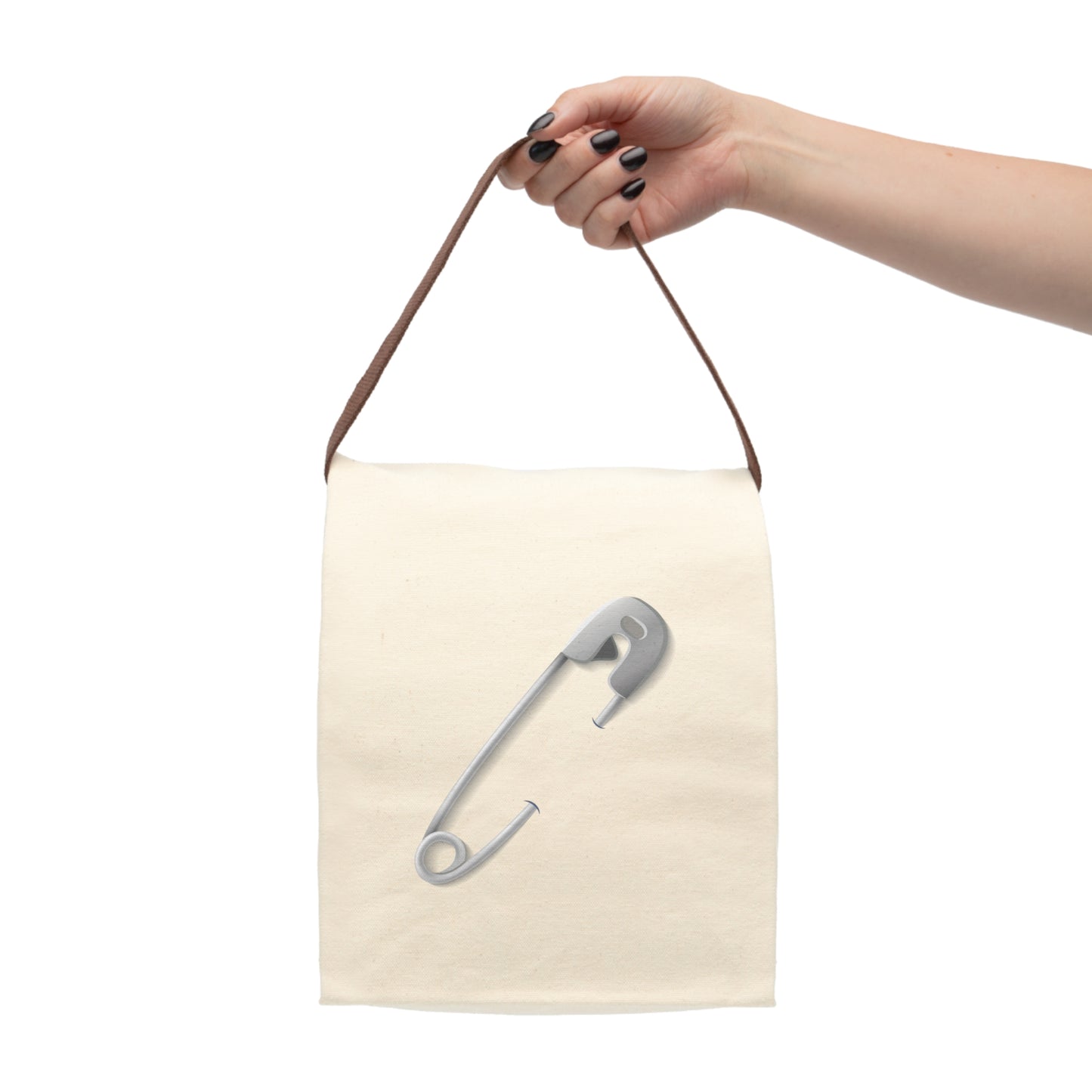 The Pin & Pint  Canvas Lunch Bag With Strap